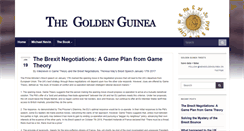 Desktop Screenshot of goldenguinea.com